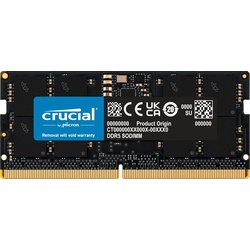 Crucial 32GB  DDR5 4800MHz Laptop RAM, CT32G48C40S5