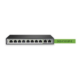 D-Link DGS-F1010P-E 8 PoE Ports + 2GE Uplink 250m PoE Switch