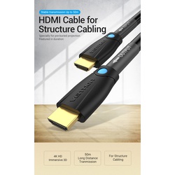 Vention HDMI Cable 50m Black For Engineering