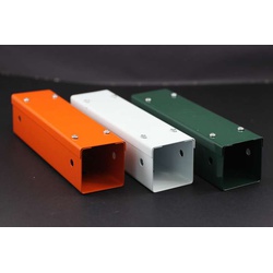 2" x 2" Metal Cable Trunking 2.4m, ( 50mm x50mm Trunking)