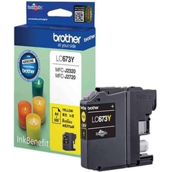 Brother LC-673Y yellow Ink Cartridge