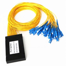 1 X 8  PVC 0.9mm fiber jacket SC/PC Rack Splitter connectors