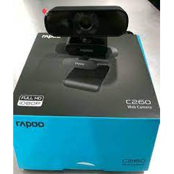 Rapoo C260 , 1080p HD Webcam , Built-in Dual Noise Reduction Mics