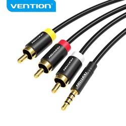 Vention 3.5mm To 3 RCA AV Cable 2M