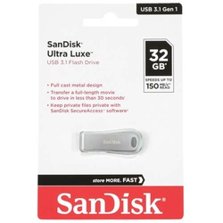 SanDisk 32GB Ultra Luxe Flash Drive, SDCZ74-032G-G46