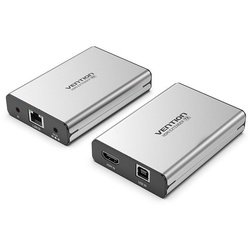 Vention 150M HDMI Network Cable Extender,  Gray Aluminum Alloy Type, AKBH0