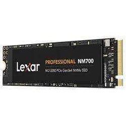Lexar LNM700 Professional Internal SSD M.2 PCIe Gen 3×4 NVMe 2280 256GB