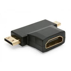 Vention Mini HDMI Male + Micro HDMI Male To HDMI Female Adapter