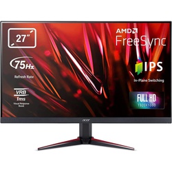 Acer Nitro VG270 27" FHD Gaming Monitor, Integrated Speakers, Black Color