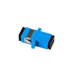 SC Simplex Multimode Blue Fiber Optic Adaptor