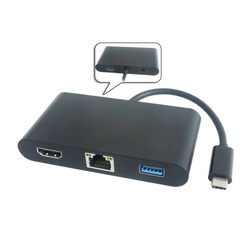 Type-C to HDMI+USB3.0+PD Adapter