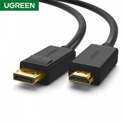 UGREEN DP Male to HDMI Male Cable 2m (Black) - DP101