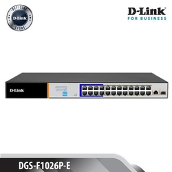Dlink DGS-F1026P-E 24 Port s1000Mbps PoE Switch with 2 SFP Ports
