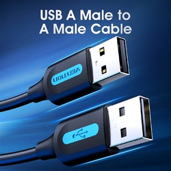 Vention USB 2.0 A Male to A Male Cable 1M COJBF