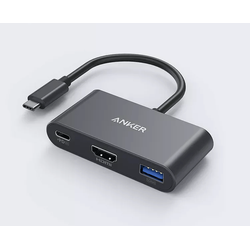 Anker 3-in-1 Premium USB C Hub with Power