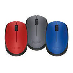 Logitech M171 Wireless Mouse, Red