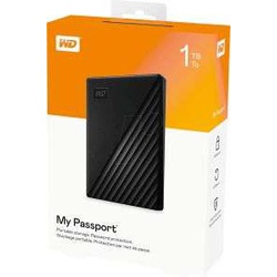 WD 1TB My Passport Portable External Hard Drive,  WDBYVG0010BBK-WESN