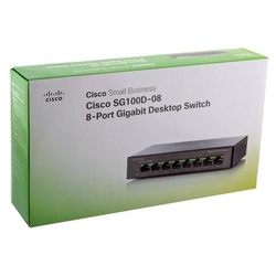 Cisco SF100D-08 Small Business unmanaged 8 ports switch