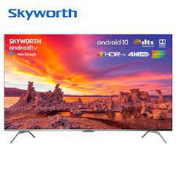 Skyworth 50 Inch 50G3A 4K UHD Android 10 Smart TV - Playstore + Inbuilt-Chromecast