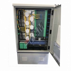 144 cores Pedestal mounted fiber distribution cabinet SC/APC connectors