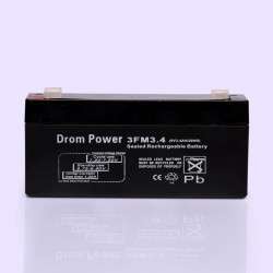Drom Power 12V 9AH Lead Acid Battery
