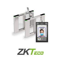 Zkteco SBTL8033 Touchless Entrance Control Swing Barrier with Body Temperature Measurement