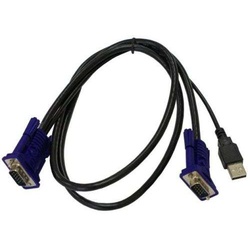 D-Link DKVM-CU W/Monitor 1.8M Cable