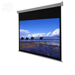 96"X 96" Electric Projector Screen