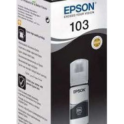 Epson 103 Black Original  65ml Ink Bottle,  for L1110, L3210, L3211, L3216, L3250, L3251, L3256, L3260, L5290