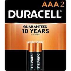 Duracell Tripple AAA-2 Alkaline Battery 2-Pack