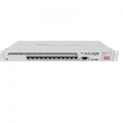 MikroTik (CCR1016-12G) Cloud Core Router | 1U Rackmount, 12x Gigabit Ethernet