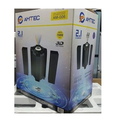 AMTEC AM-006 X-Bass 2.1 Channel HI-FI Multimedia Speaker System Mtungi