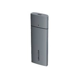 Vention M.2 NVMe SSD Enclosure (USB 3.1 Gen 2-C) Gray Aluminum Alloy Type, KPGH0