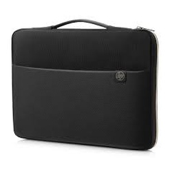 HP 17.3" Laptop Carry Sleeve Black/Gold,  3XD37AA