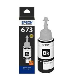 Epson T6731 Black 70ml  Ink Bottle, for L800, L805, L810, L850, L1800-70ml - C13T67314A