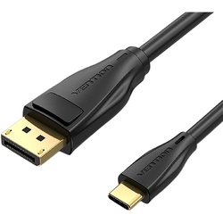 Vention USB-C to DP 8K HD Cable 1.5M Black, CGYBG