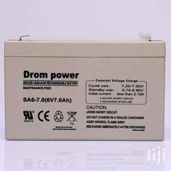 Drom Power 6V 3.4AH Lead Acid Battery