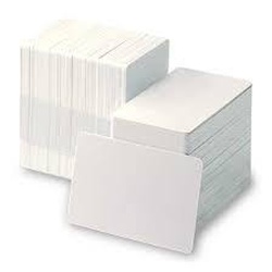 Plain white High quality  PVC Cards  - Per card price