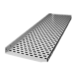 12" x 2" Galvanized Metal Cable Trays, (300mm x 50mm x 2440mm Cable Trays)