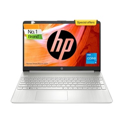 HP 15s-fq5014ny, Intel Core i5 1235U,  12th Gen 8GB DDR4 3200 RAM , 512GB PCIe NVMe SSD, FreeDOS, 15.6" FHD  Natural Silver  Laptop