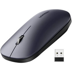 UGREEN Portable Wireless Mouse (Without Battery) - Black - MU001