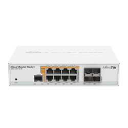 MikroTik CRS305-1G-4S+IN 5-port Desktop Switch w/ 1 GE Port and 4 SFP+ 10Gbps Ports