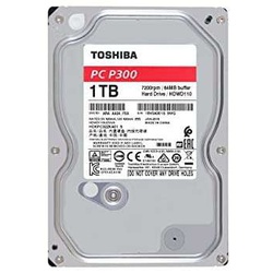 Toshiba P300 1TB 7200RPM SATA-3.5" Internal Hard Drive
