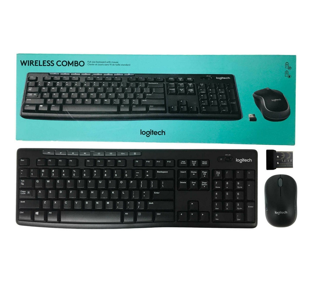 Logitech MK270 Wireless Keyboard & Mouse | Mtech