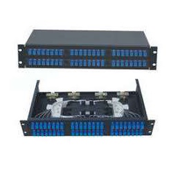 24 Port 1U SC/UPC Duplex MM Adapter  Rack mount ODF
