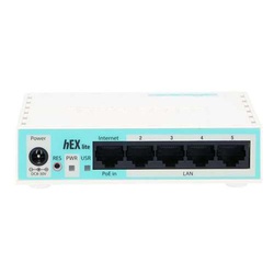 Mikrotik RB750UPr2 hEX PoE lite 5xEthernet with PoE output 64MB RAM RouterOS L4