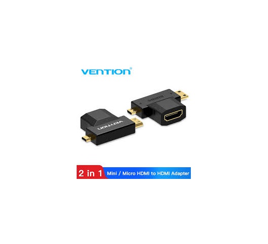 Vention In Mini Hdmi And Micro Hdmi Male To Hdmi Female Adapter