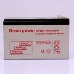 Drom Power 12V 12AH Replacement Battery