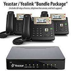 Yeastar PBX s100 with, Yealink 100 IP Office Phones Package Installation