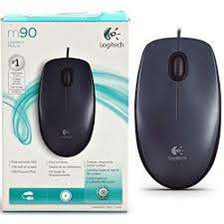 Logitech M90 Wired Mouse Black